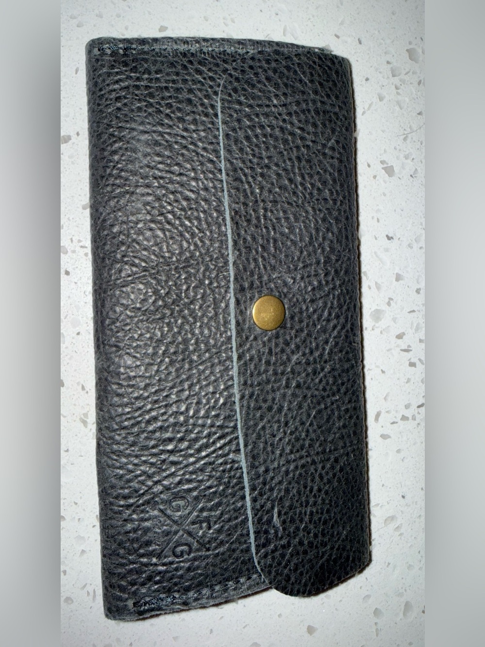 Go Forth Goods EUC Marie wallet in Raven Black